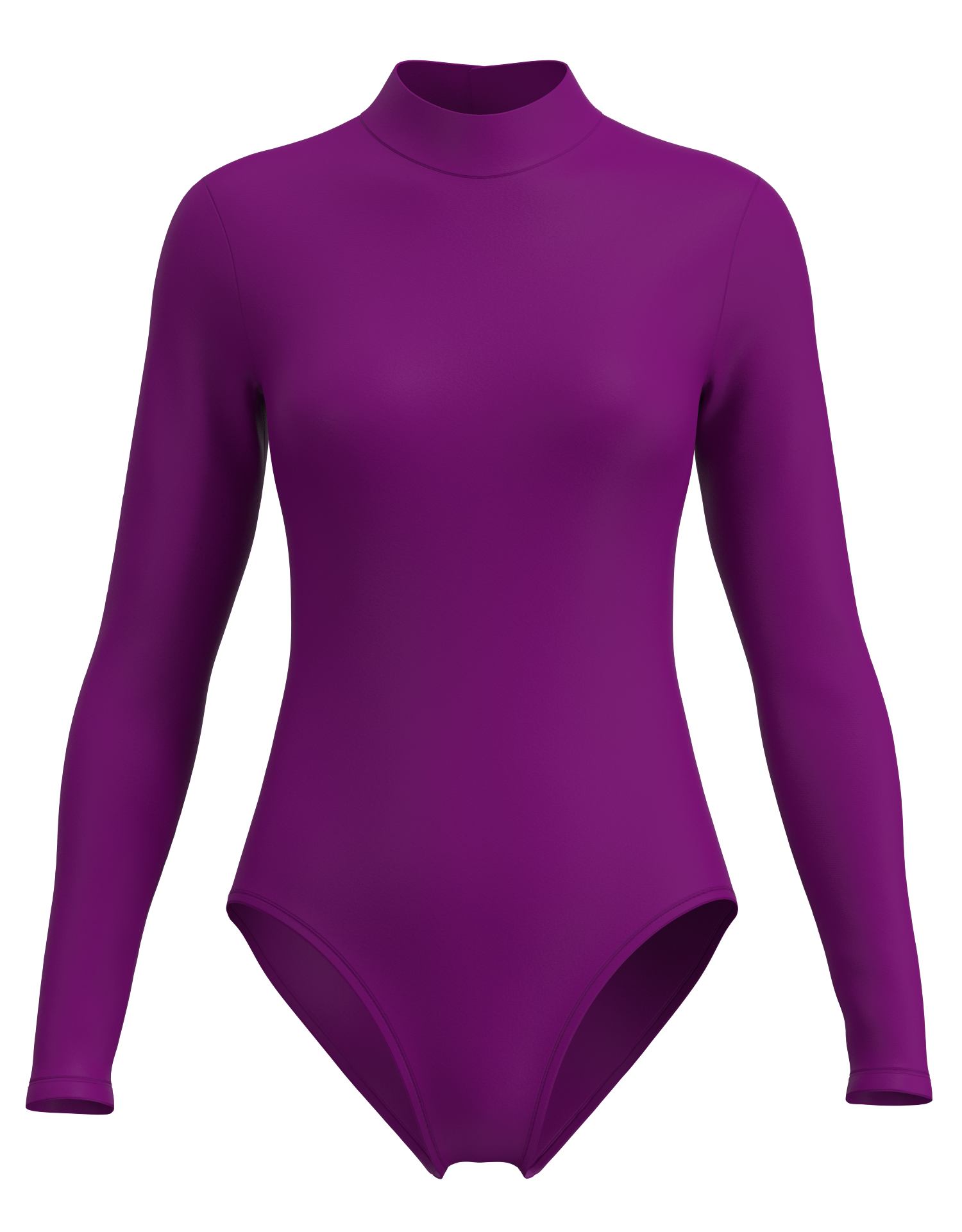 Mock Neck Long Sleeve Leotard