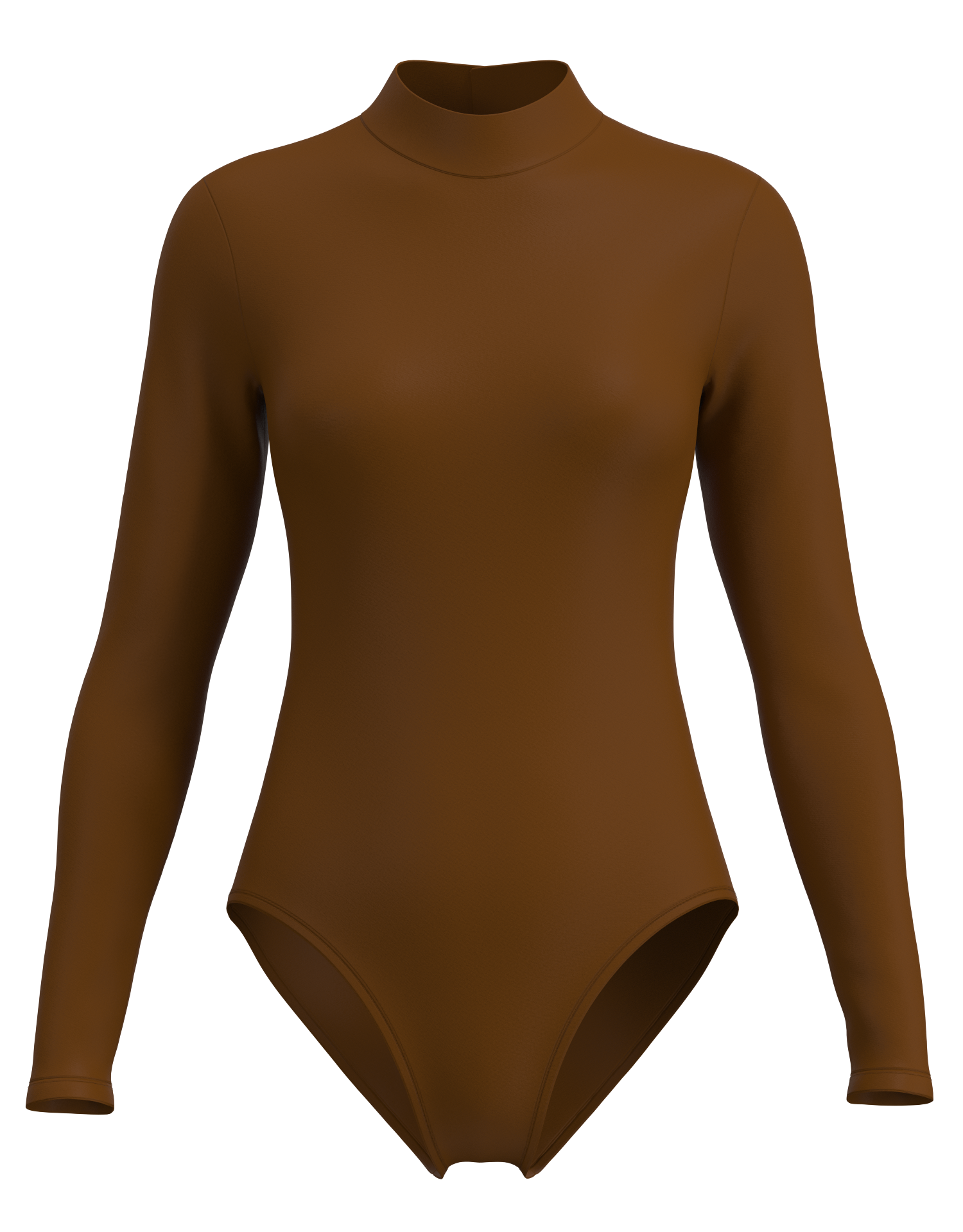 Mock Neck Long Sleeve Leotard